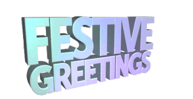 Merry Christmas Hello Sticker by Njorg