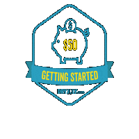 Donations Piggy Bank Sticker by DryJuly