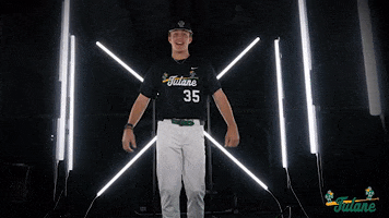 Tulane Rollwave GIF by GreenWave