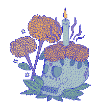 Day Of The Dead Love Sticker