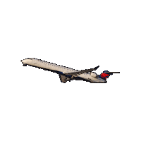 Travel Flying Sticker by Endeavor Air