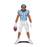 Tar Heels Mic Drop Sticker by Panini America