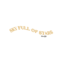 Sky Full Of Stars Wcogirlgang Sticker by Wanderlustandco