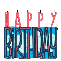 Happy Birthday Sticker