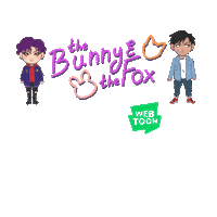 shajjung tbatf thebunnyandthefox thebunnyandthefoxwebtoon Sticker