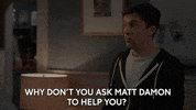 Sarcastic Matt Damon GIF by ABC Network