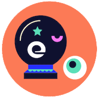 Crystal Ball Halloween Sticker by Expedia Group