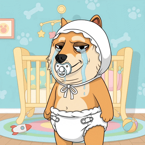 Sad Shiba Inu GIF by Doge Pound