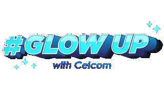 Glow Up Sticker by Celcom