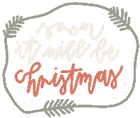 Christmas Karacsony Sticker