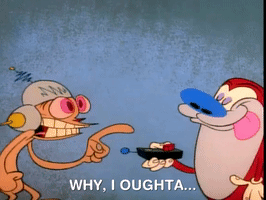 ren and stimpy nicksplat GIF