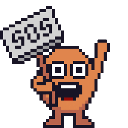 Oh No Help Sticker by Memeland by 9GAG