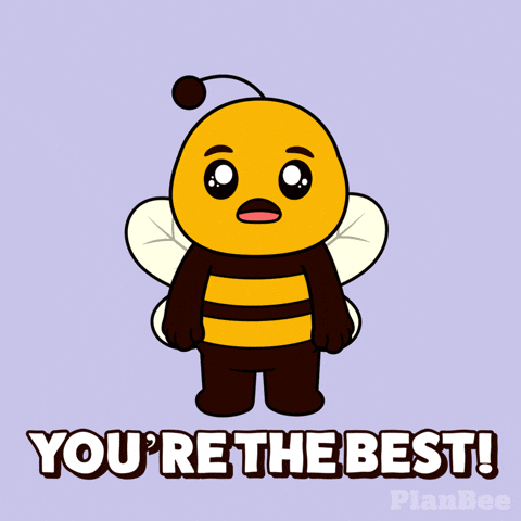 Youre The Best GIF by Plan Bee Studios