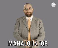 Hawaiian Thanking GIF by Verohallinto