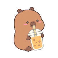 Happy Bubble Tea Sticker