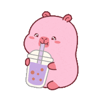 Happy Bubble Tea Sticker
