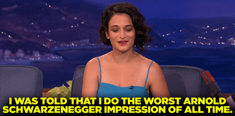 Arnold Schwarzenegger Impression GIF by Team Coco