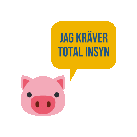 totalinsyn giphygifmaker ti sverige gris Sticker