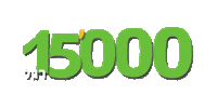 15K Sticker by צניחה חופשית GoJump Skydive