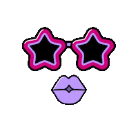 Face Wow Sticker by GLASGLOW GIRLS CLUB