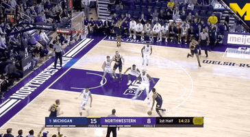 Go Blue Michigan Basketball GIF by Michigan Athletics