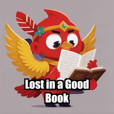Books Reading GIF by The Cardinal Virtue