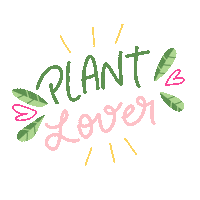 Plant Lauilustra Sticker by Laura Pereda