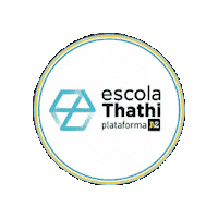 escolathathi ensino aluno educação plataformaaz Sticker