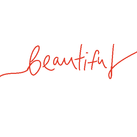 Beauty Word Sticker