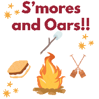 Smores Oars Sticker by IUPUI Regatta