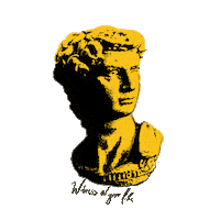 trianamendozagallardo david michelangelo renacimiento triana mendoza Sticker