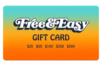 Gift Card Rainbow Sticker by Free & Easy