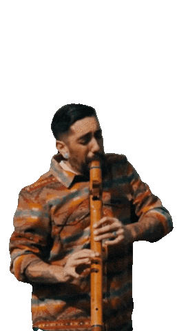 Tommygravenmusic tommy flute native american graven Sticker