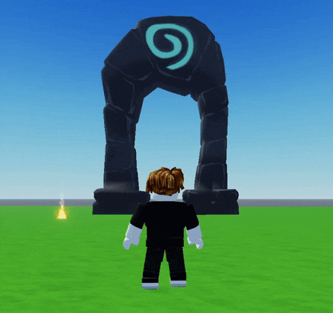 Low-poly Stylized Mystic Arcane Portal