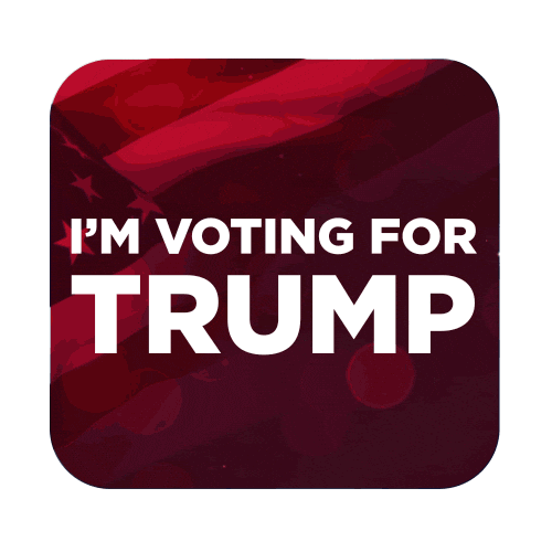 Donald Trump Vote Sticker by Team Trump