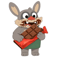 Hungry Ice Cream Sticker