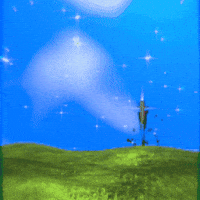 Summer Glitch GIF