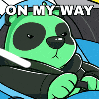 Driving On My Way GIF by SuperVerse