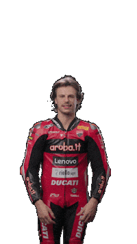Happy Nicolo Bulega Sticker by WorldSBK