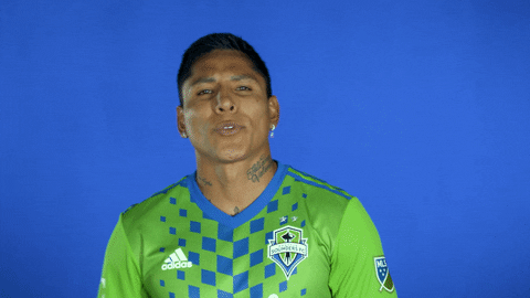 Mls Ruidiaz GIF by Seattle Sounders