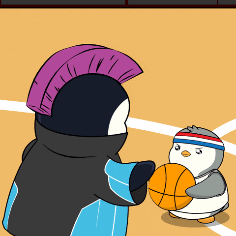 Slam Dunk Win GIF by Pudgy Penguins