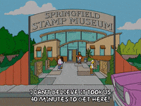 driving homer simpson GIF