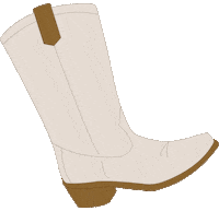 Bij-Keesje shoes cowboy laars keesje Sticker