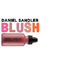 Makeup Blush Sticker by Daniel Sandler Cosmetics