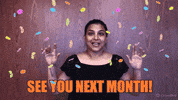 crowdfire bye see you see you next month GIF