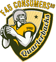 Quarerbacks Sticker by f45consumersrd