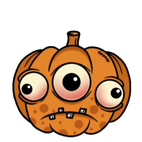 Halloween Pumpkin Sticker by RARO