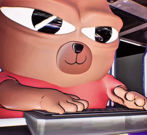 Stock Market Crash Bear GIF by Bobo Memes