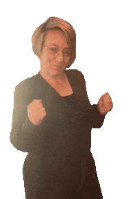 Pietersfotografie happy dancing blij dansen Sticker