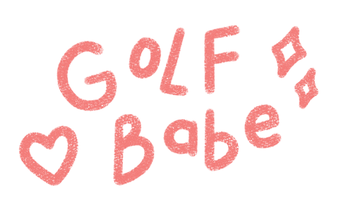 Girl Golf Sticker by Catharina Stewart